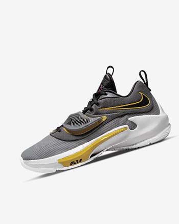 Nike Zoom Freak 3 Grises Grises Negros | MX 2797